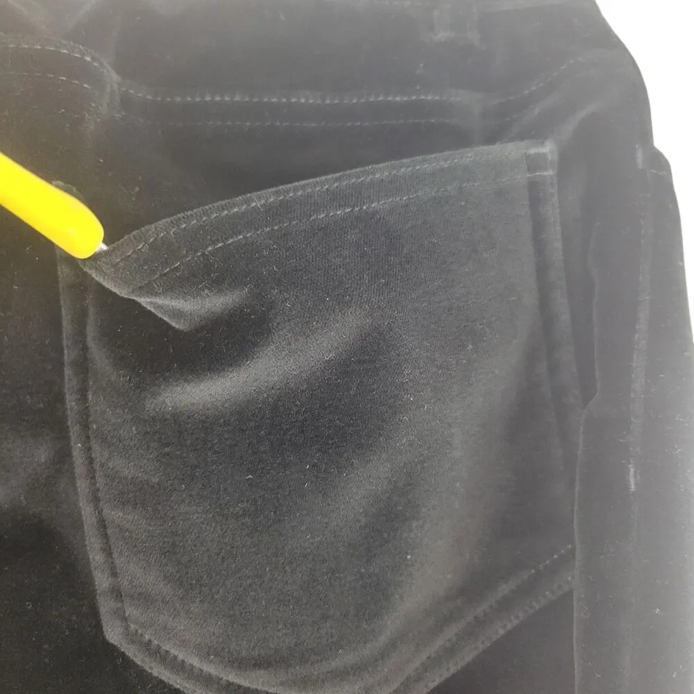 Lafayette 148 Pants size 0 Black Slim Ankle Corduroy Pants MP709R-1549 NWT $248 - Picture 4 of 12